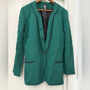 Ali miles Green Women's Blazer